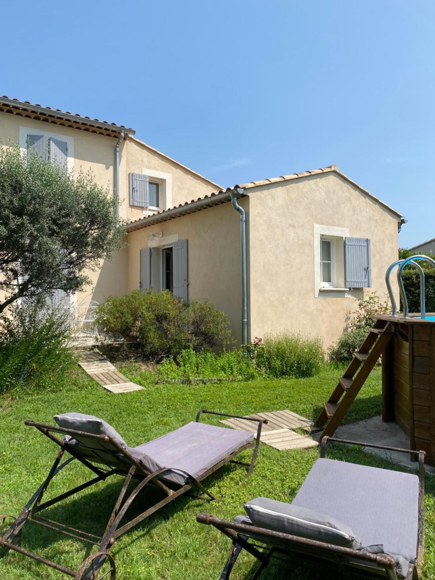 Chambre D'Hotes Le Jardin Des Cigales Bed and Breakfast Aubignan Buitenkant foto